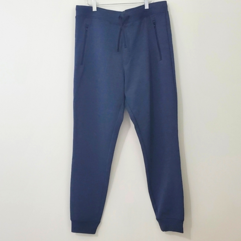 J. Crew Jogger Sweatpants Blue Large Tall NEW